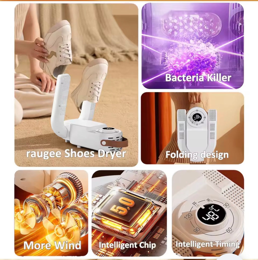 Portable Electric Timer Shoe Dryer