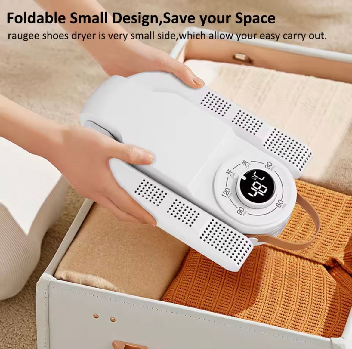 Portable Electric Timer Shoe Dryer