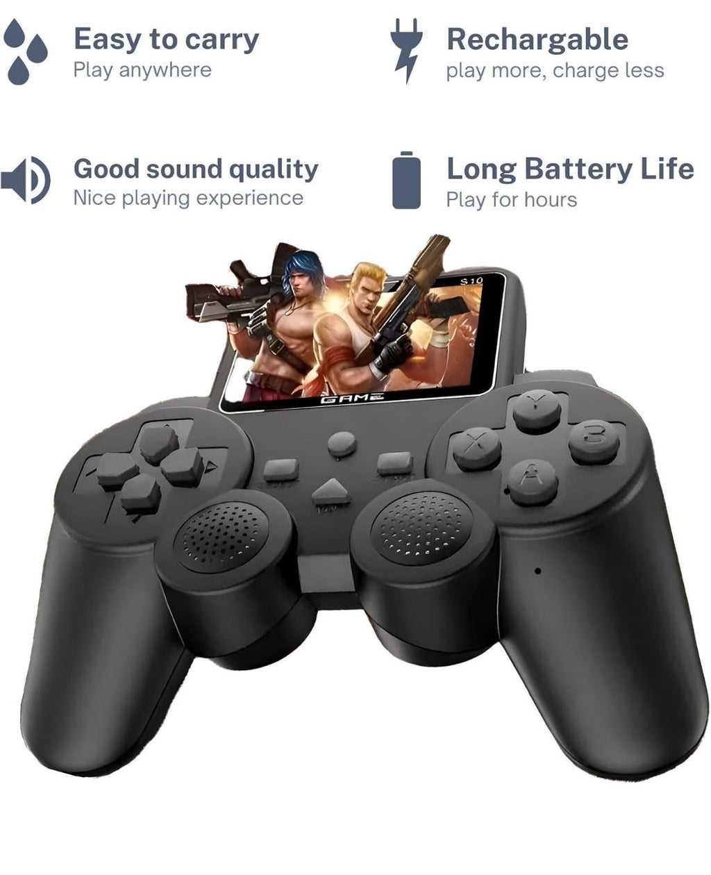 DXP S10 Handheld Game Console for Kids 520 Retro Video Games